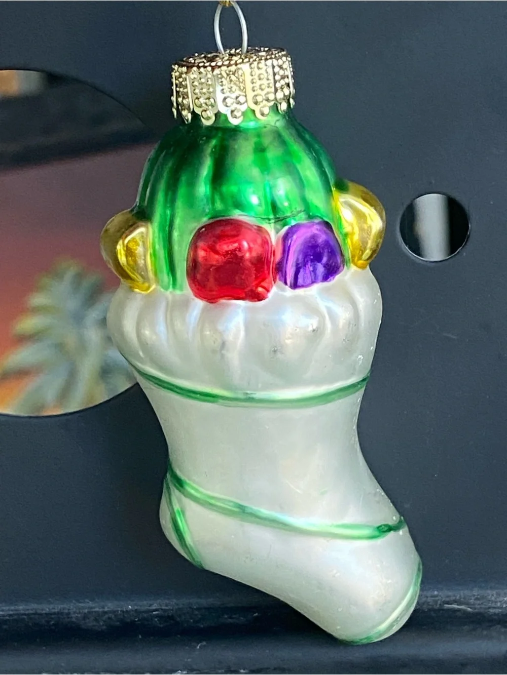 Thomas Pacconi Glass Christmas Ornament Christmas Stocking